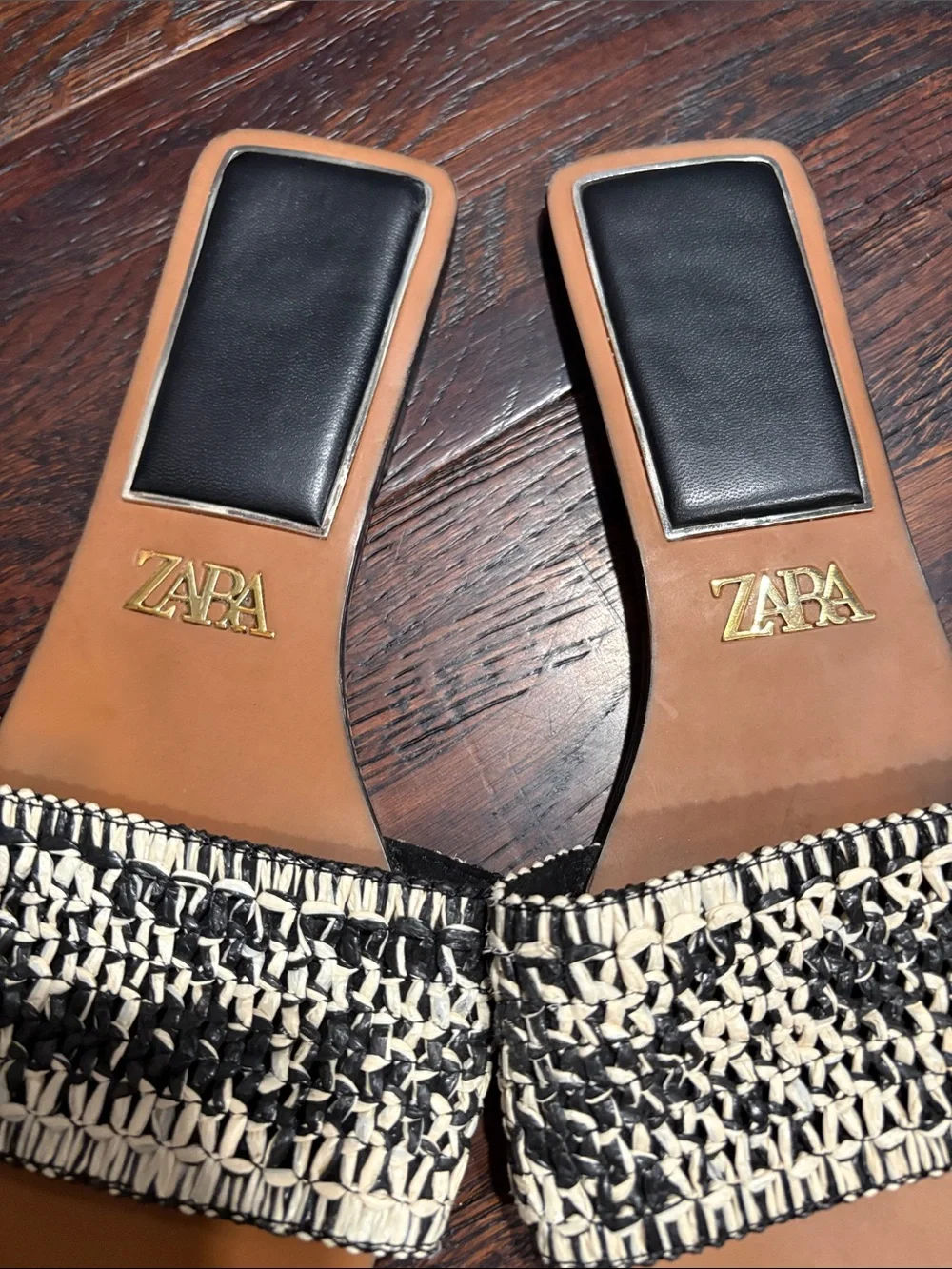 Zara Woven Sandals - Picture 3 of 6